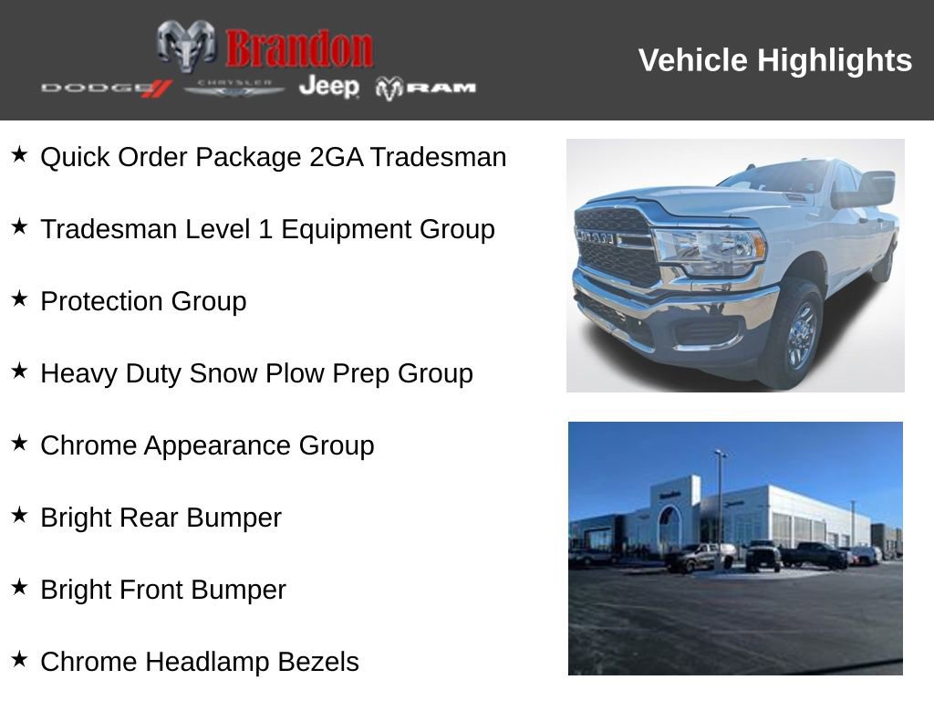 Used 2023 RAM 2500 Tradesman w/ Chrome Appearance Group image 9