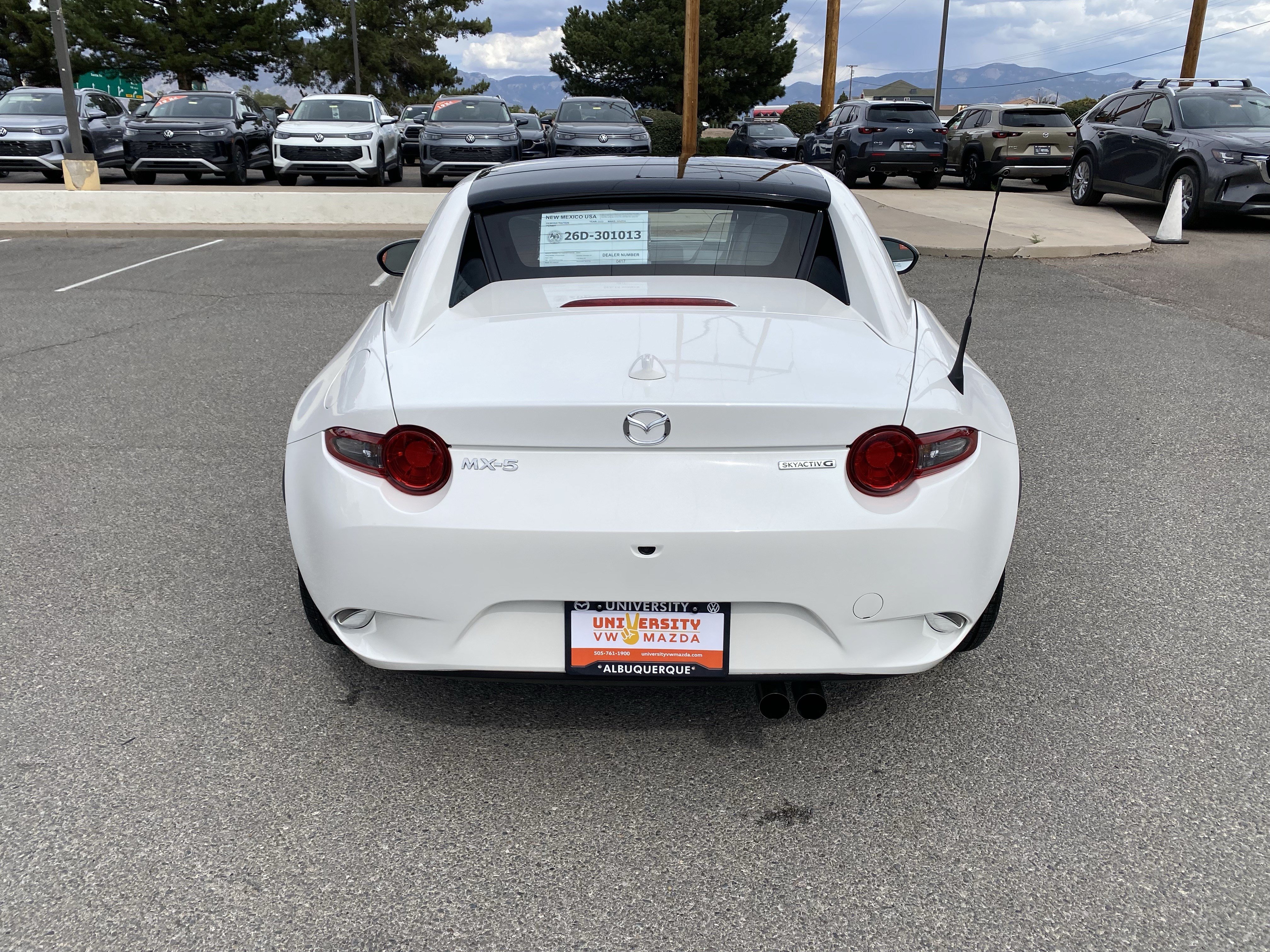 Used 2020 MAZDA MX-5 Miata RF Grand Touring RWD image 46