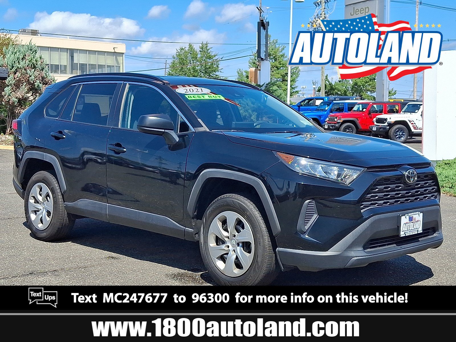 Used 2021 Toyota RAV4 LE w/ Carpet Mat Package (TMS)