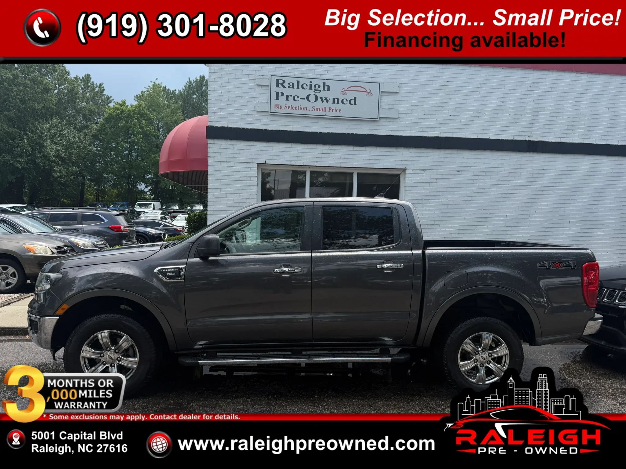 Used 2019 Ford Ranger XLT w/ Equipment Group 302A Luxury AWD/4WD image 1