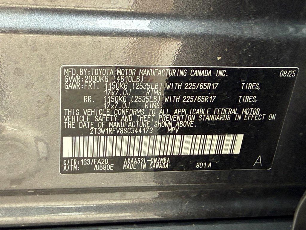 Used 2025 Toyota RAV4 XLE w/ Convenience Package FWD image 26