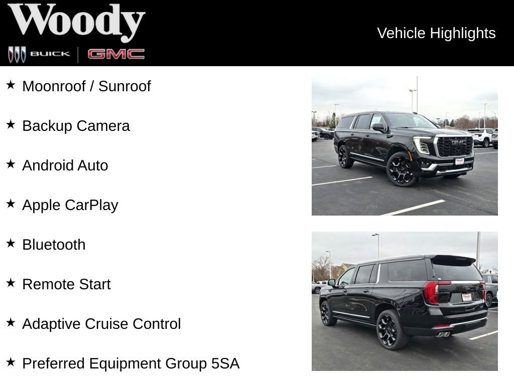 New 2026 GMC Yukon XL Denali w/ Denali Reserve Package image 3