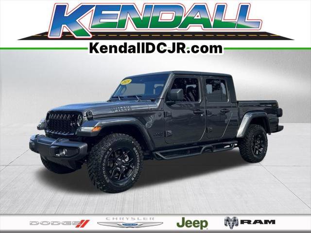 Certified 2025 Jeep Gladiator Willys