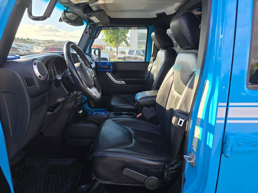 Used 2017 Jeep Wrangler Unlimited Sahara w/ Quick Order Package 24E Chief image 9