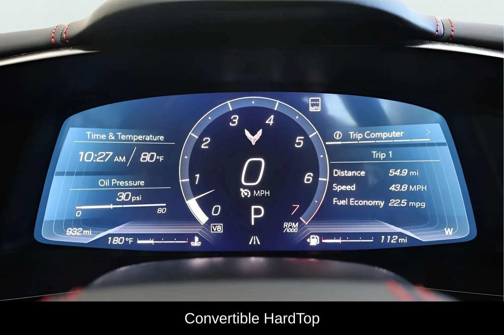 Used 2023 Chevrolet Corvette Stingray Premium Conv w/ Z51 Performance Package RWD image 10