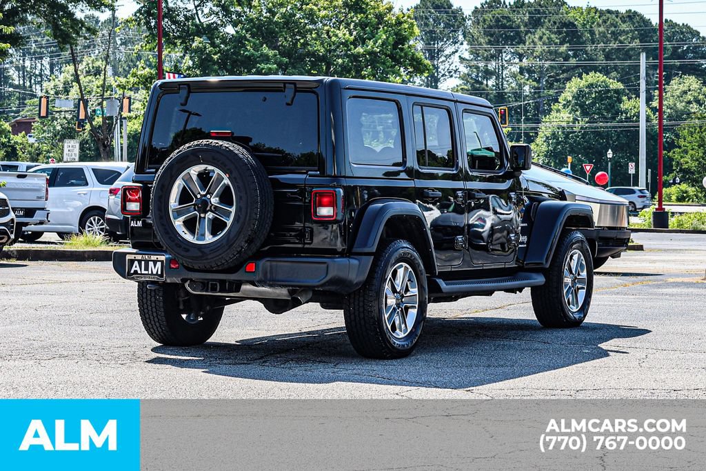 Used 2023 Jeep Wrangler Unlimited Sahara w/ Cold Weather Group AWD/4WD image 6