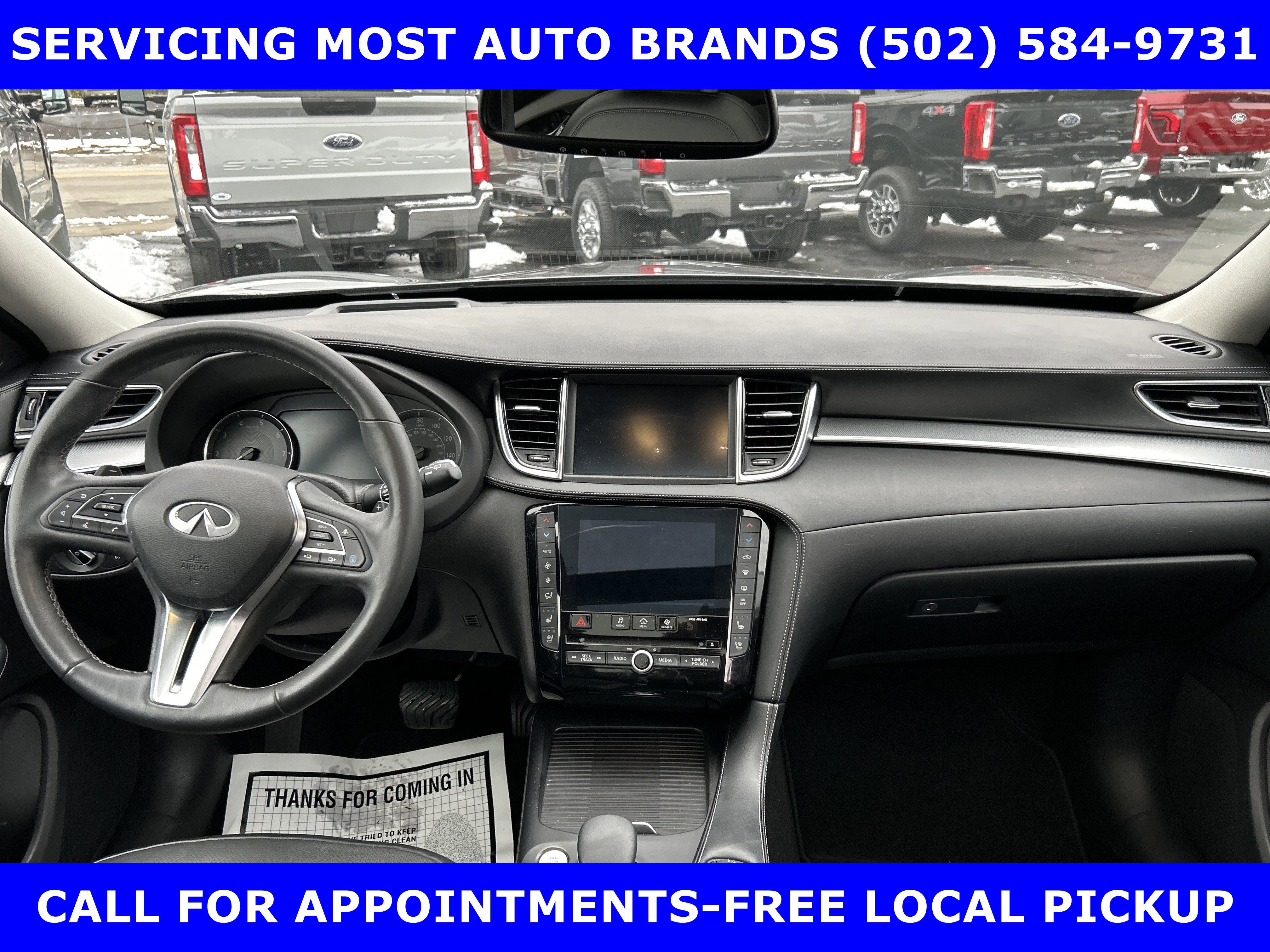 Used 2021 INFINITI QX50 Sensory image 22