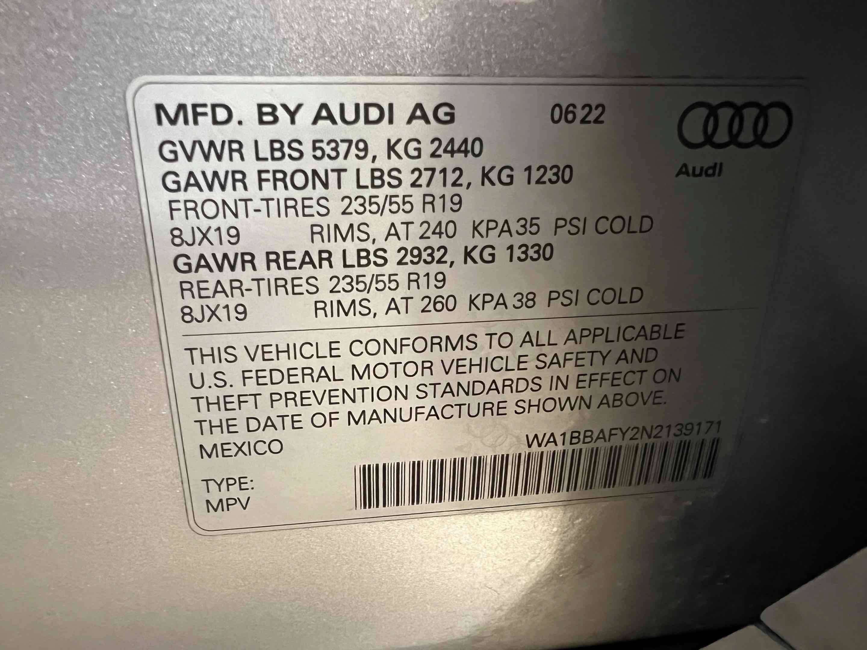 Used 2022 Audi Q5 2.0T Premium Plus AWD/4WD image 13