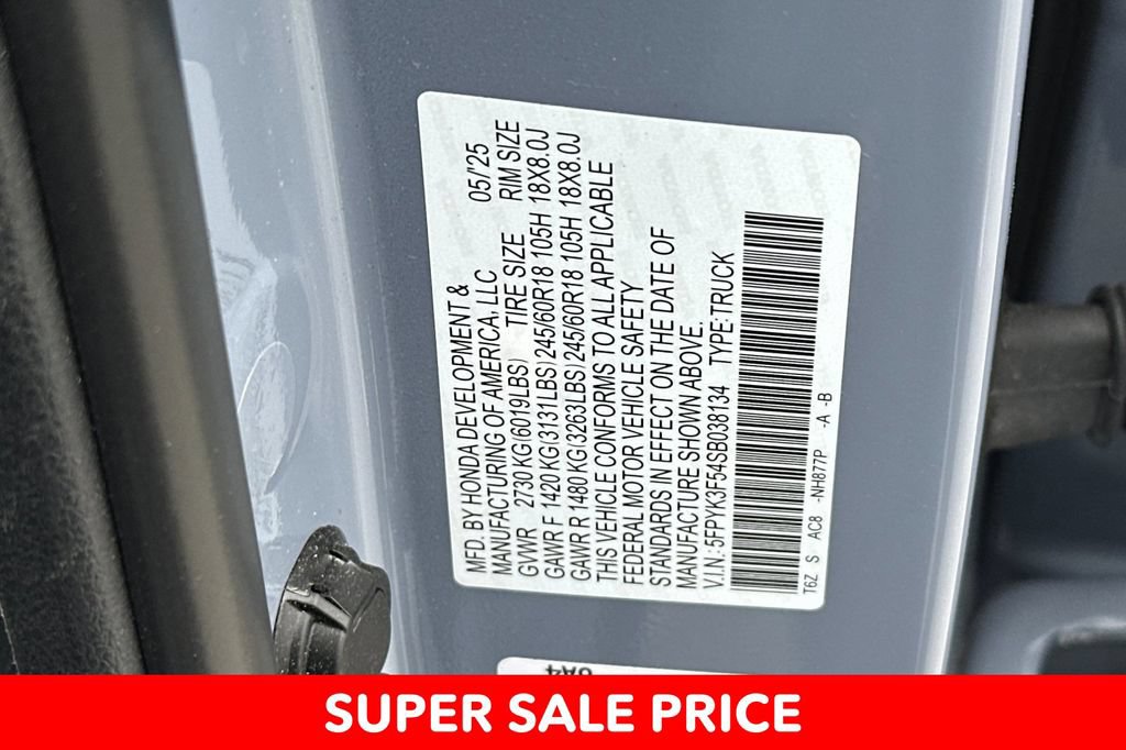 Used 2025 Honda Ridgeline RTL image 25
