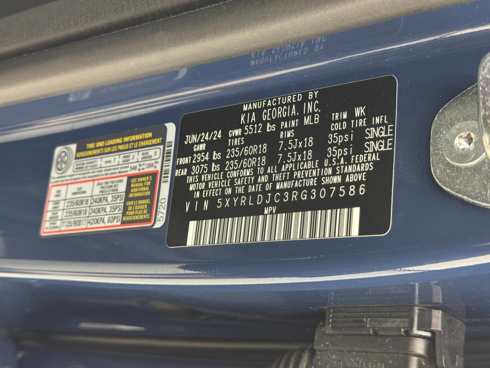 Used 2024 Kia Sorento S w/ Panoramic Sunroof Package AWD/4WD image 42