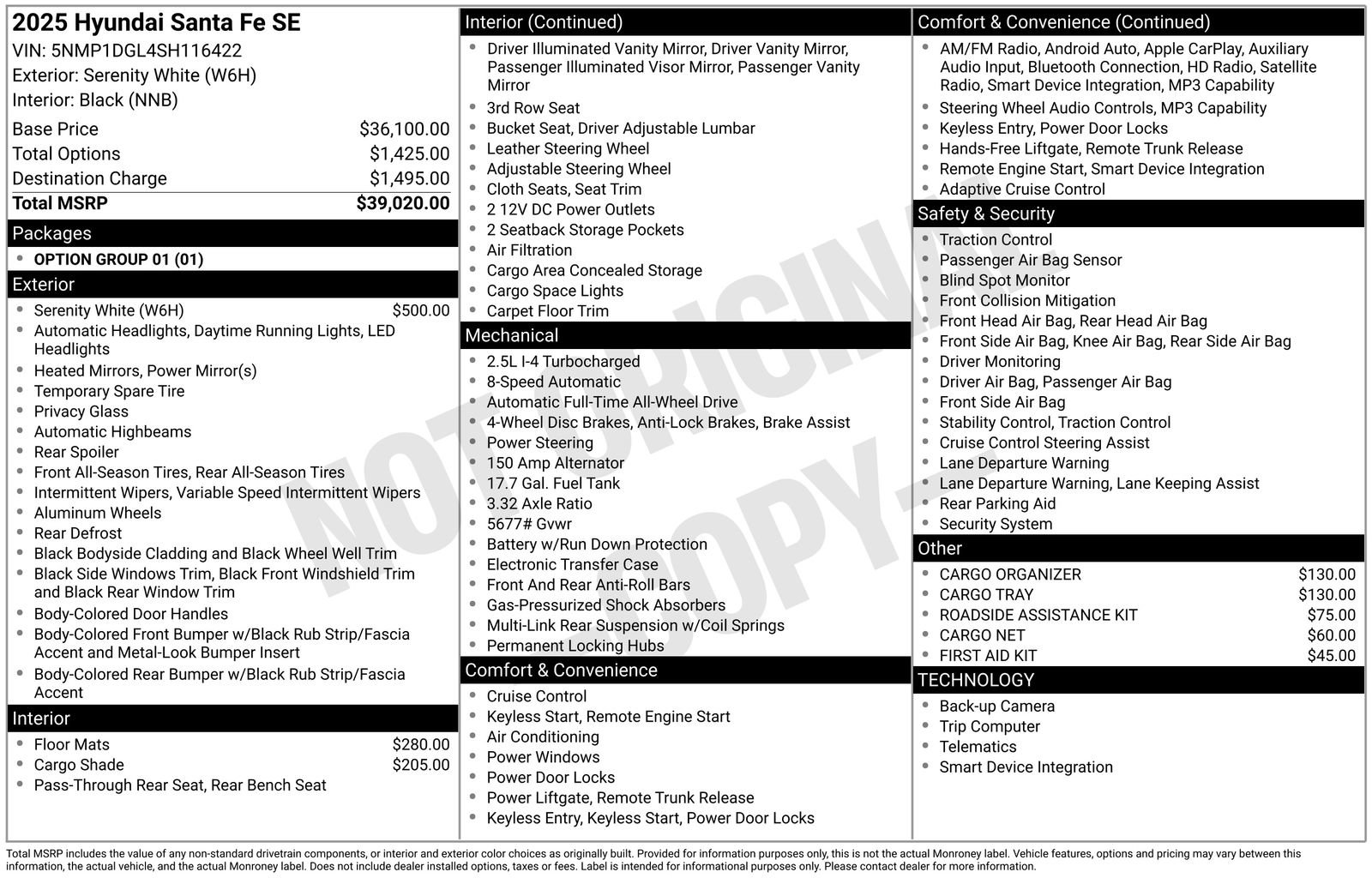 Used 2025 Hyundai Santa Fe SE image 31