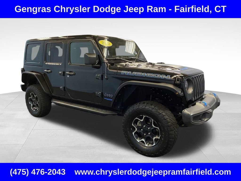 Used 2022 Jeep Wrangler Unlimited Rubicon 4xe w/ Cold Weather Group AWD/4WD image 7