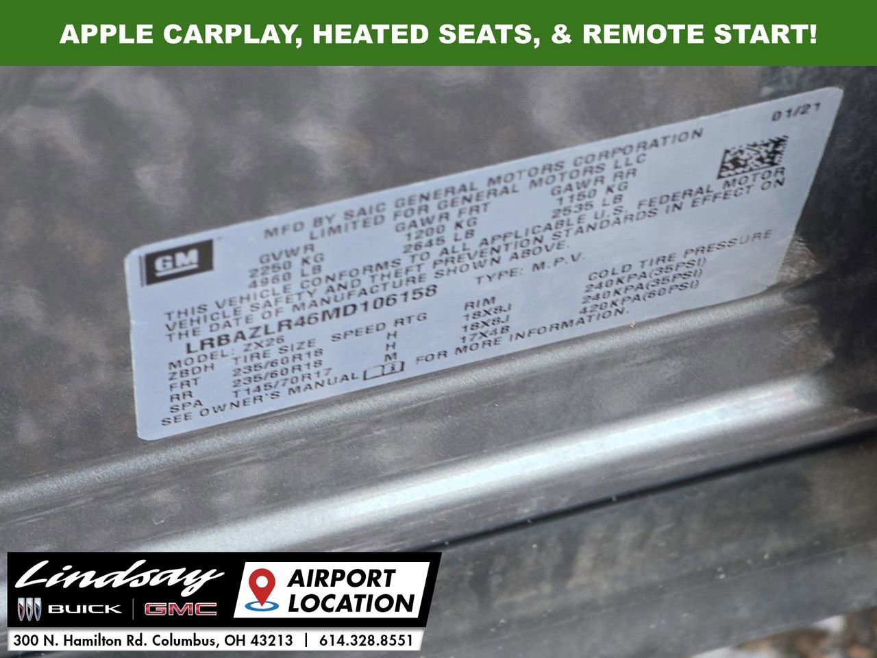 Used 2021 Buick Envision Preferred image 32