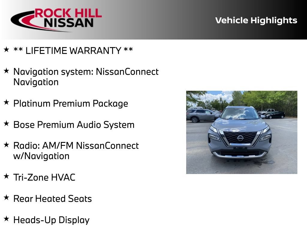 Certified 2023 Nissan Rogue Platinum w/ Platinum Premium Package AWD/4WD image 5