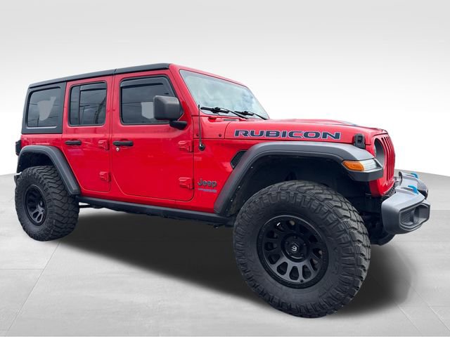 Used 2021 Jeep Wrangler Unlimited Rubicon 4xe w/ Cold Weather Group image 1