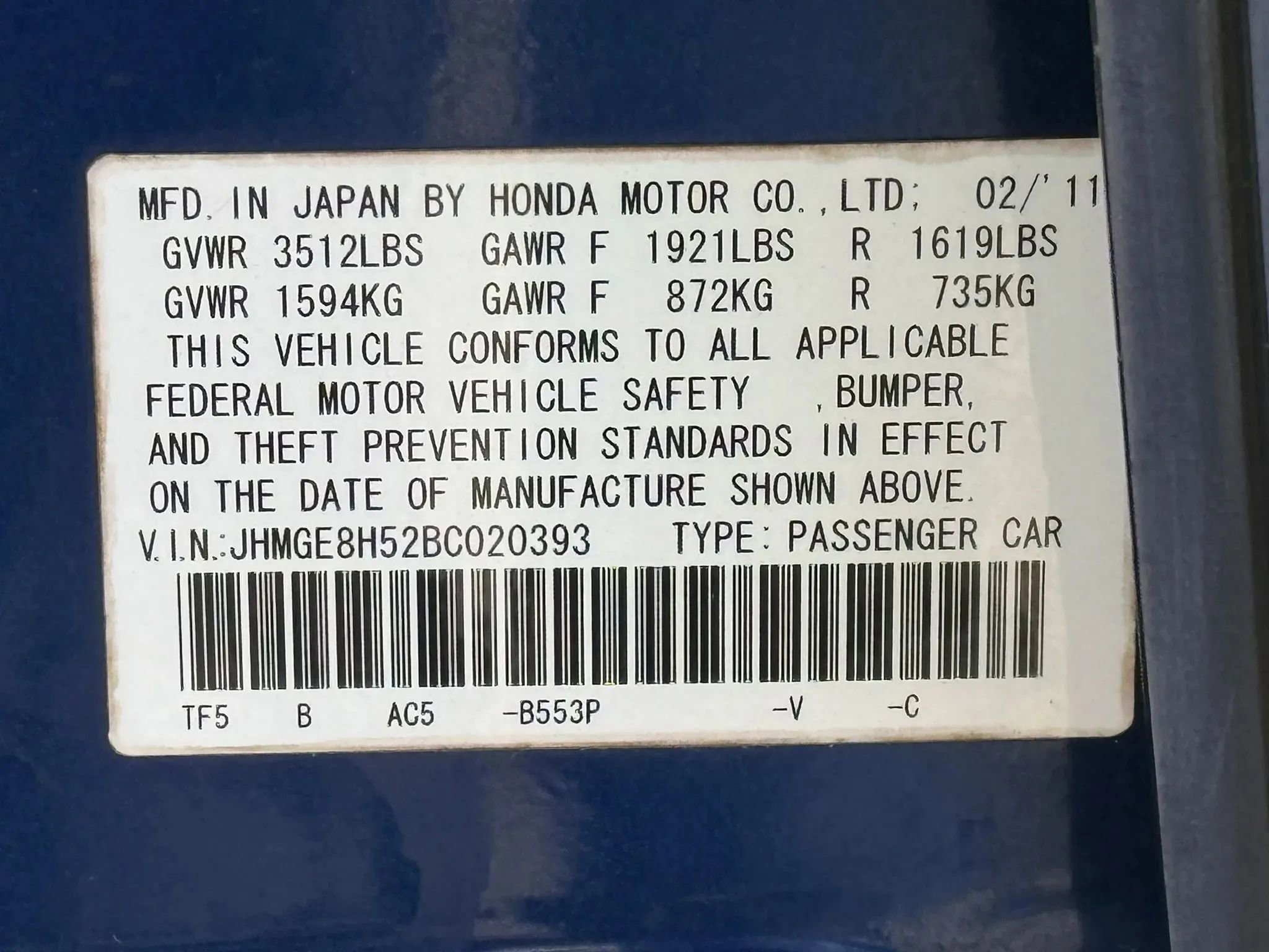 Used 2011 Honda Fit Sport image 30