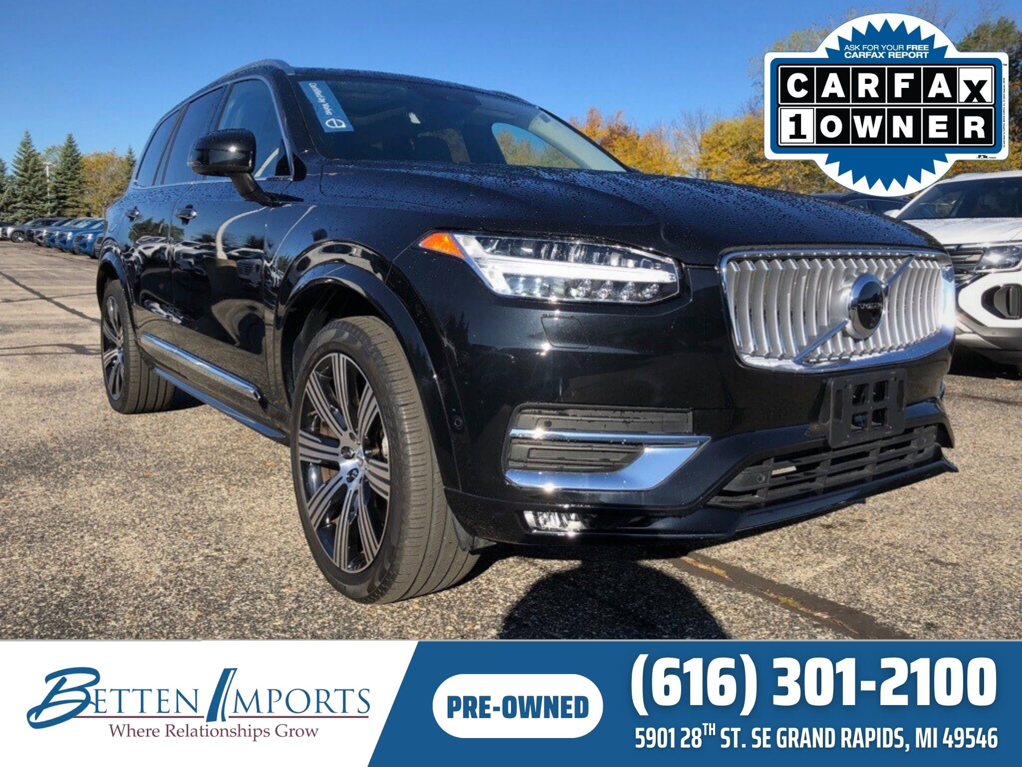 Used 2022 Volvo XC90 T6 Inscription w/ Advanced Package image 1