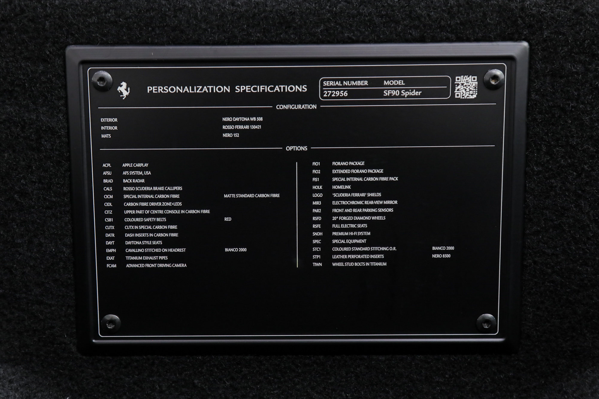 Certified 2022 Ferrari SF90 Spider AWD/4WD image 45
