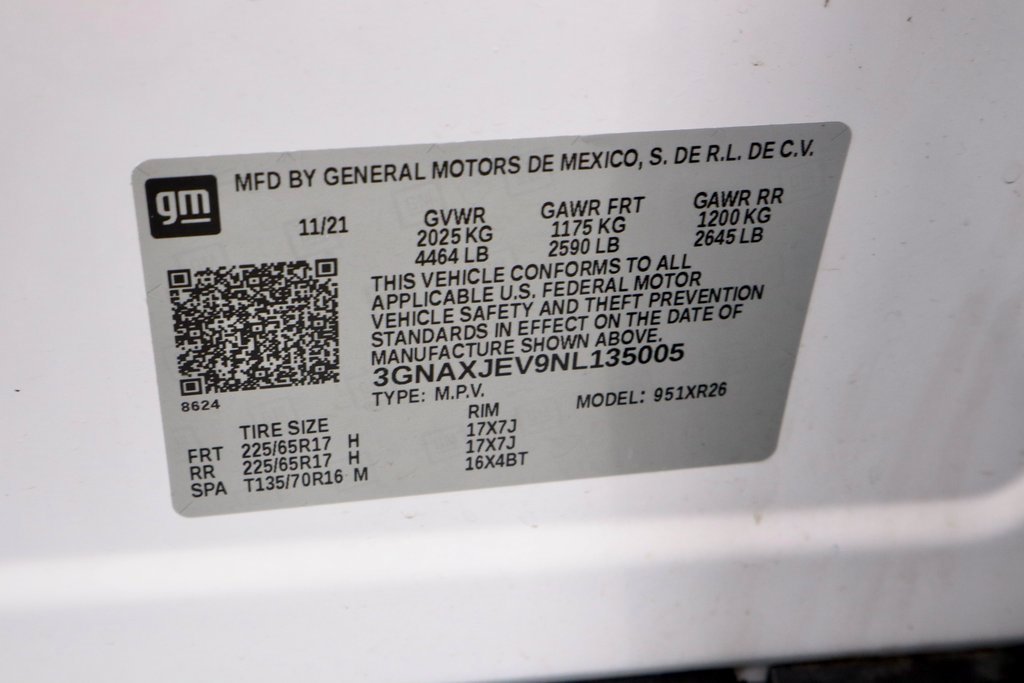 Used 2022 Chevrolet Equinox LT w/ Driver Convenience Package image 34