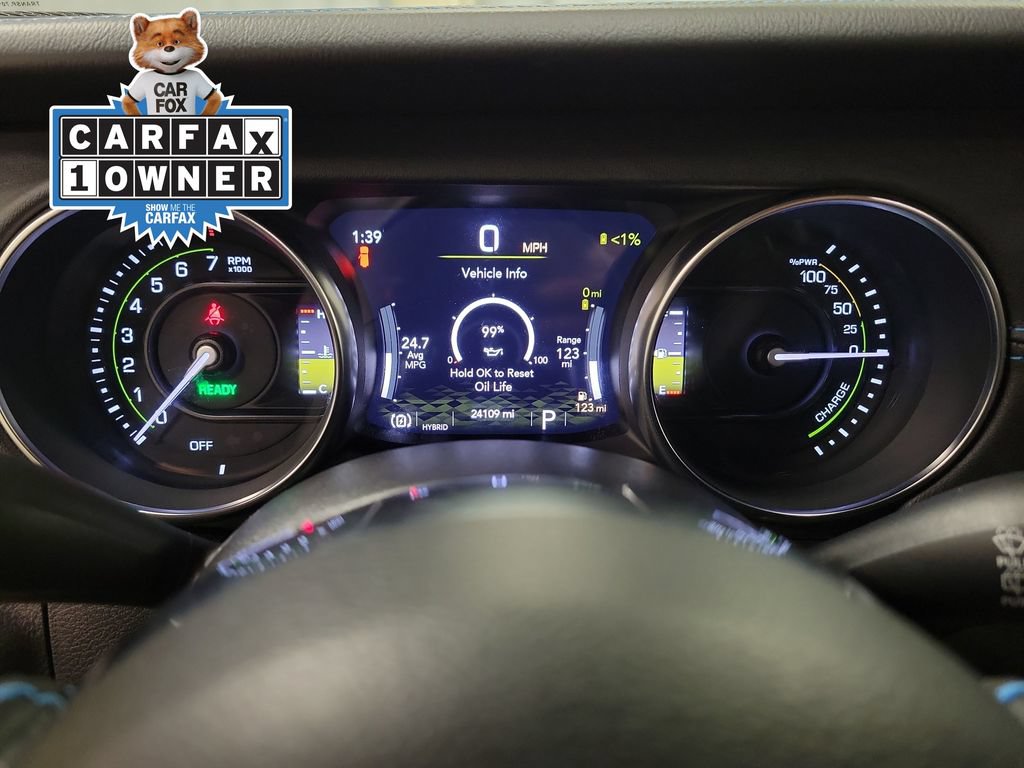 Used 2023 Jeep Wrangler Unlimited Rubicon 4xe w/ Cold Weather Group AWD/4WD image 28