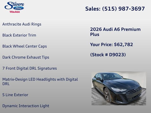 Used 2026 Audi A6 Premium Plus AWD/4WD image 18