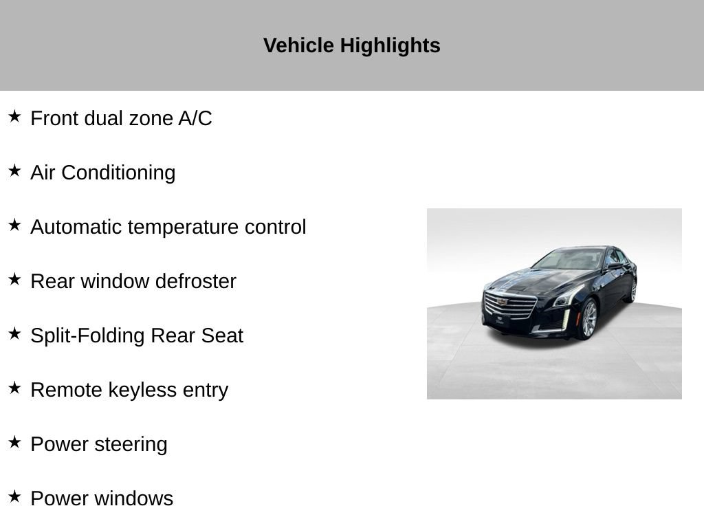Used 2018 Cadillac CTS Luxury AWD/4WD image 54
