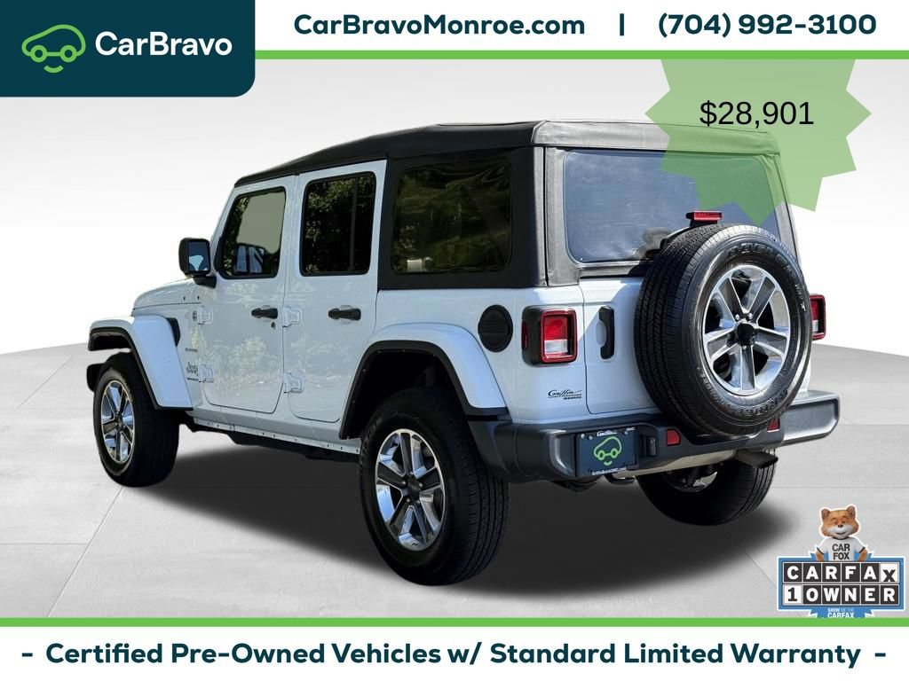 Used 2023 Jeep Wrangler Unlimited Sahara AWD/4WD image 8
