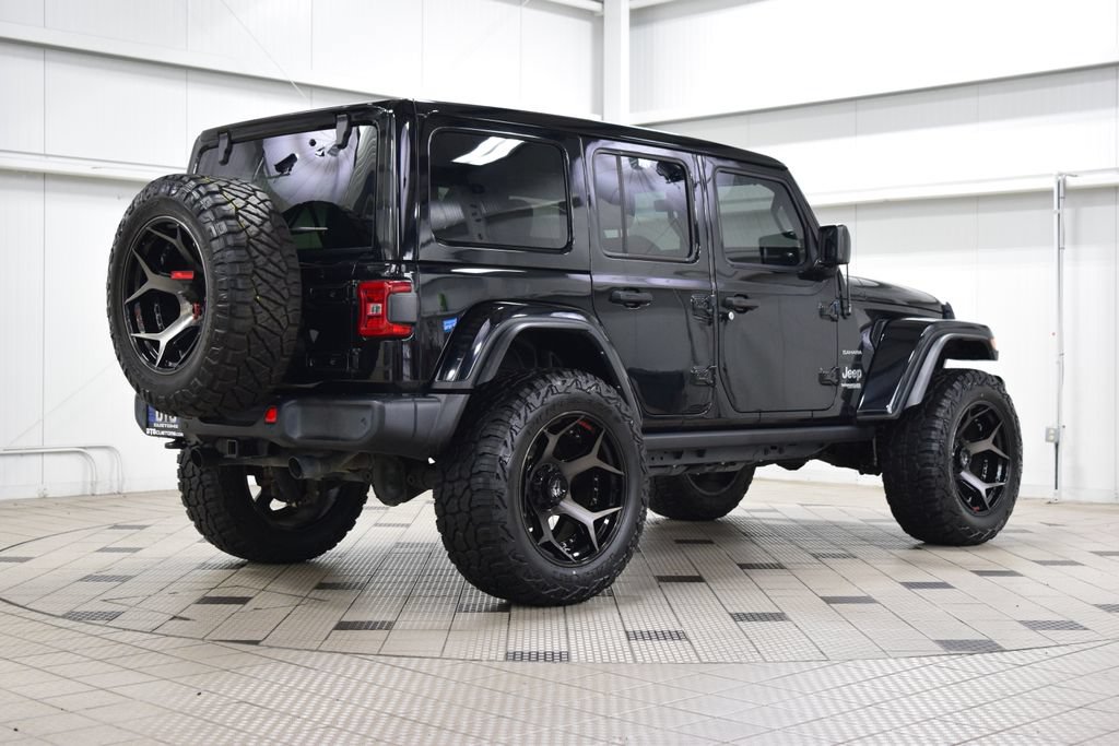 Used 2021 Jeep Wrangler Unlimited Sahara AWD/4WD image 8