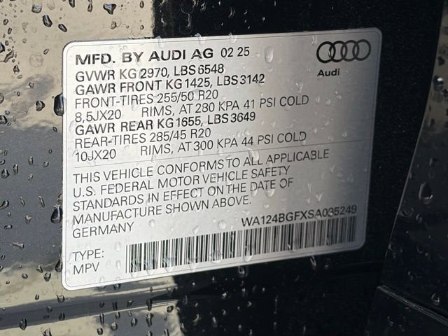 Used 2025 Audi Q6 e-tron Premium Plus w/ Premium Plus AWD/4WD image 38