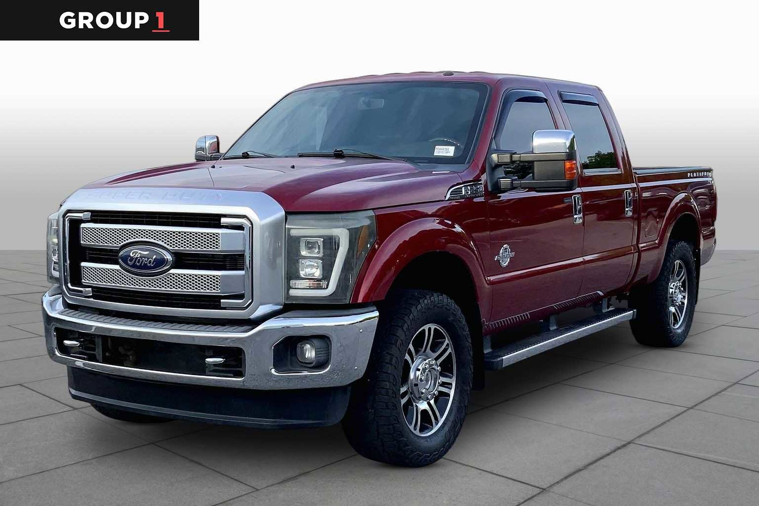 Used 2015 Ford F250 Platinum w/ FX4 Off-Road Package AWD/4WD image 1