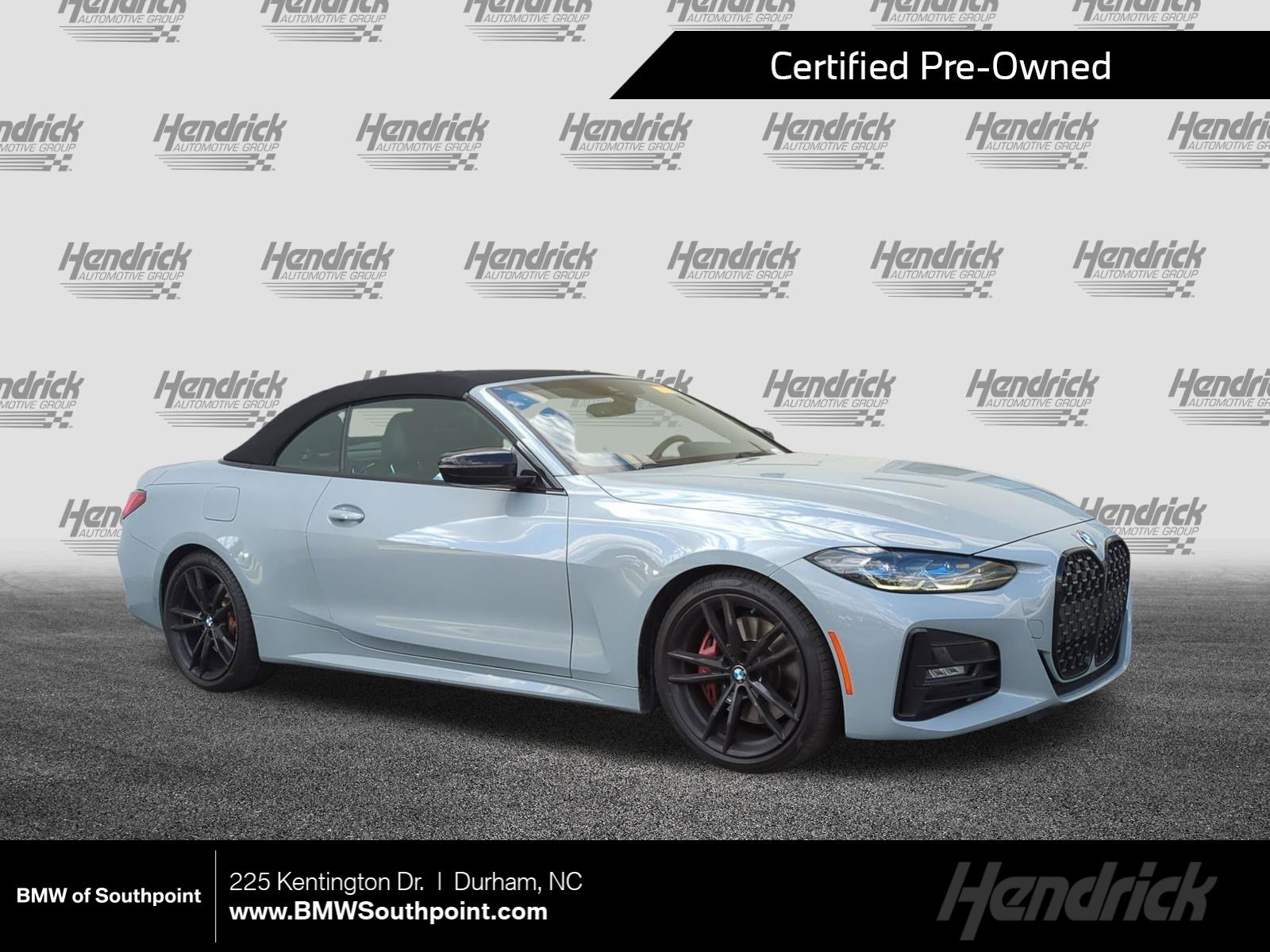 Certified 2023 BMW 430i Convertible w/ M Sport Package RWD image 1