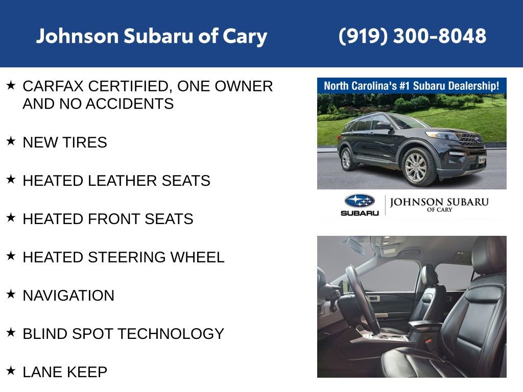 Used 2022 Ford Explorer XLT w/ Equipment Group 202A image 6