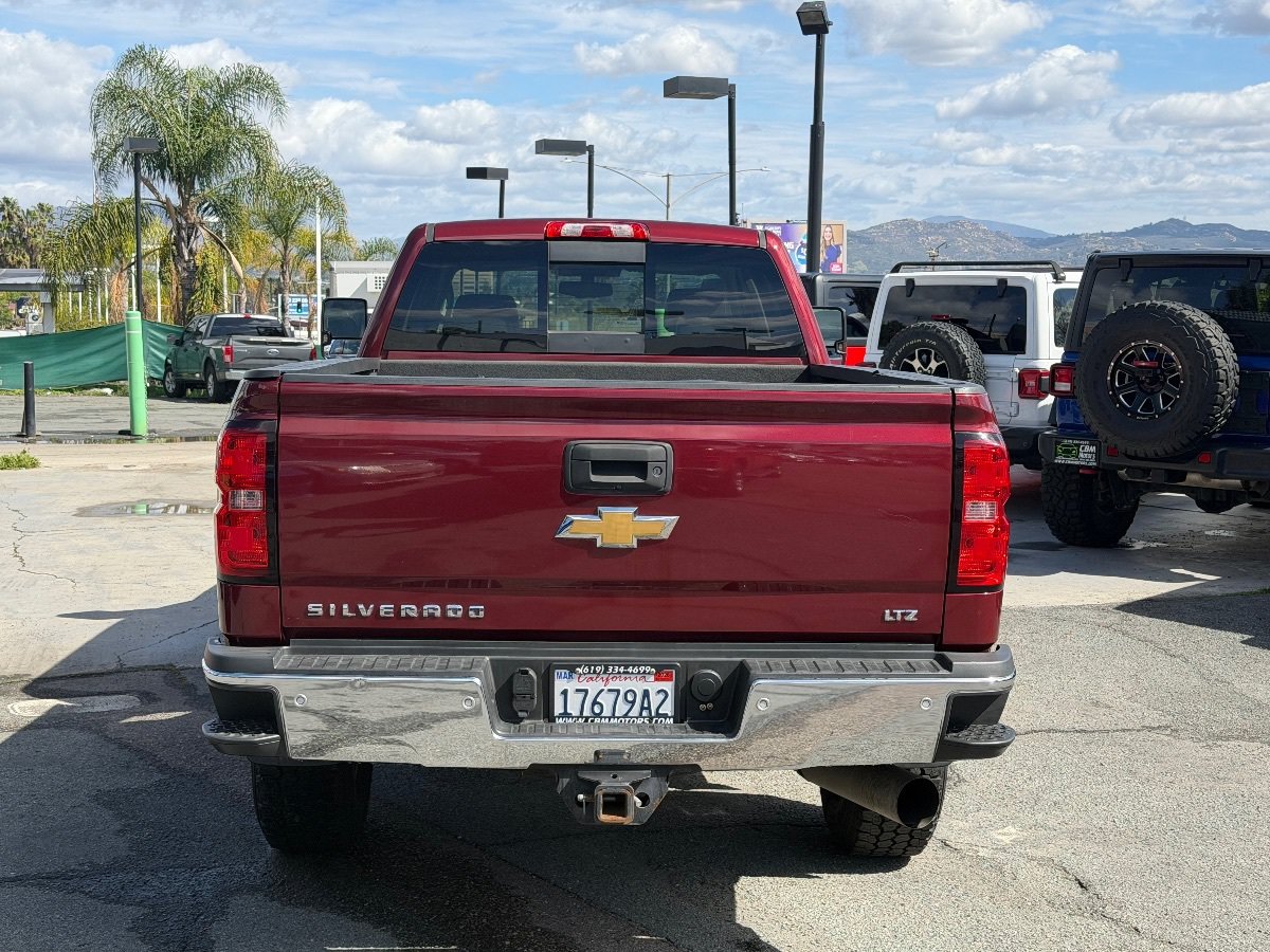 Used 2015 Chevrolet Silverado 3500 LTZ w/ Duramax Plus Package AWD/4WD image 8