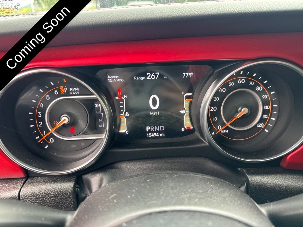 Used 2023 Jeep Gladiator Rubicon w/ LED Lighting Group AWD/4WD image 13