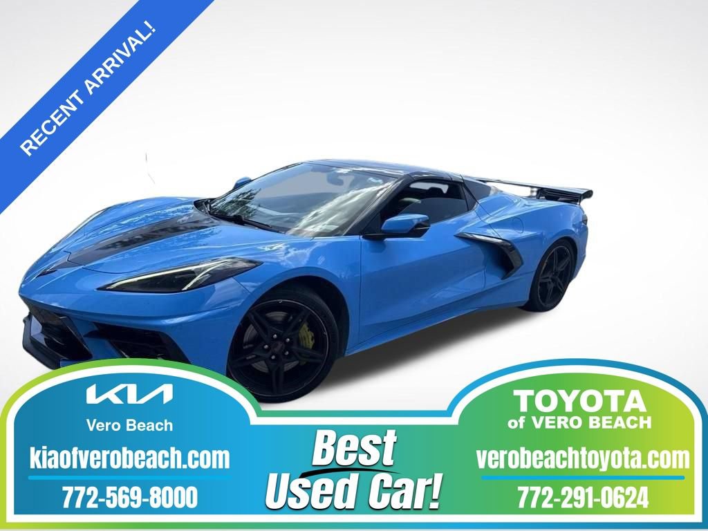Used 2021 Chevrolet Corvette Stingray Premium Conv w/ Z51 Performance Package RWD image 1