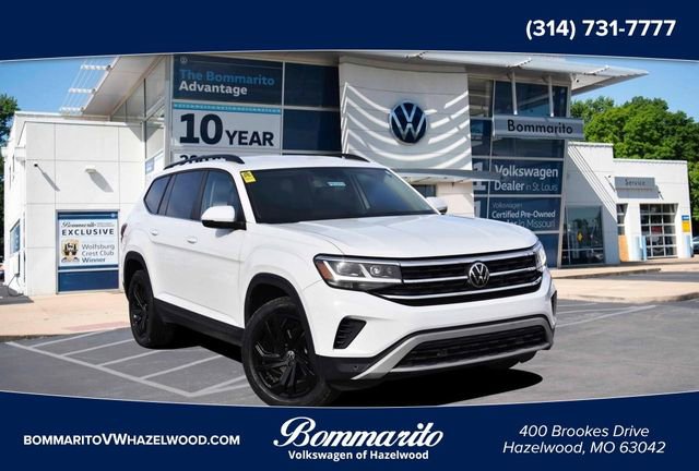 Used 2022 Volkswagen Atlas SE w/ Black Wheel Package image 1