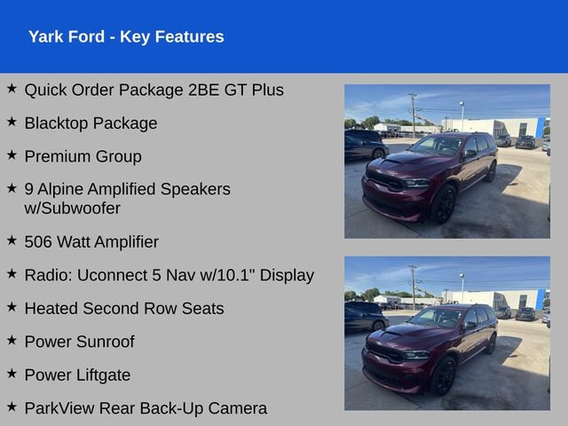 Used 2022 Dodge Durango GT AWD/4WD video 2