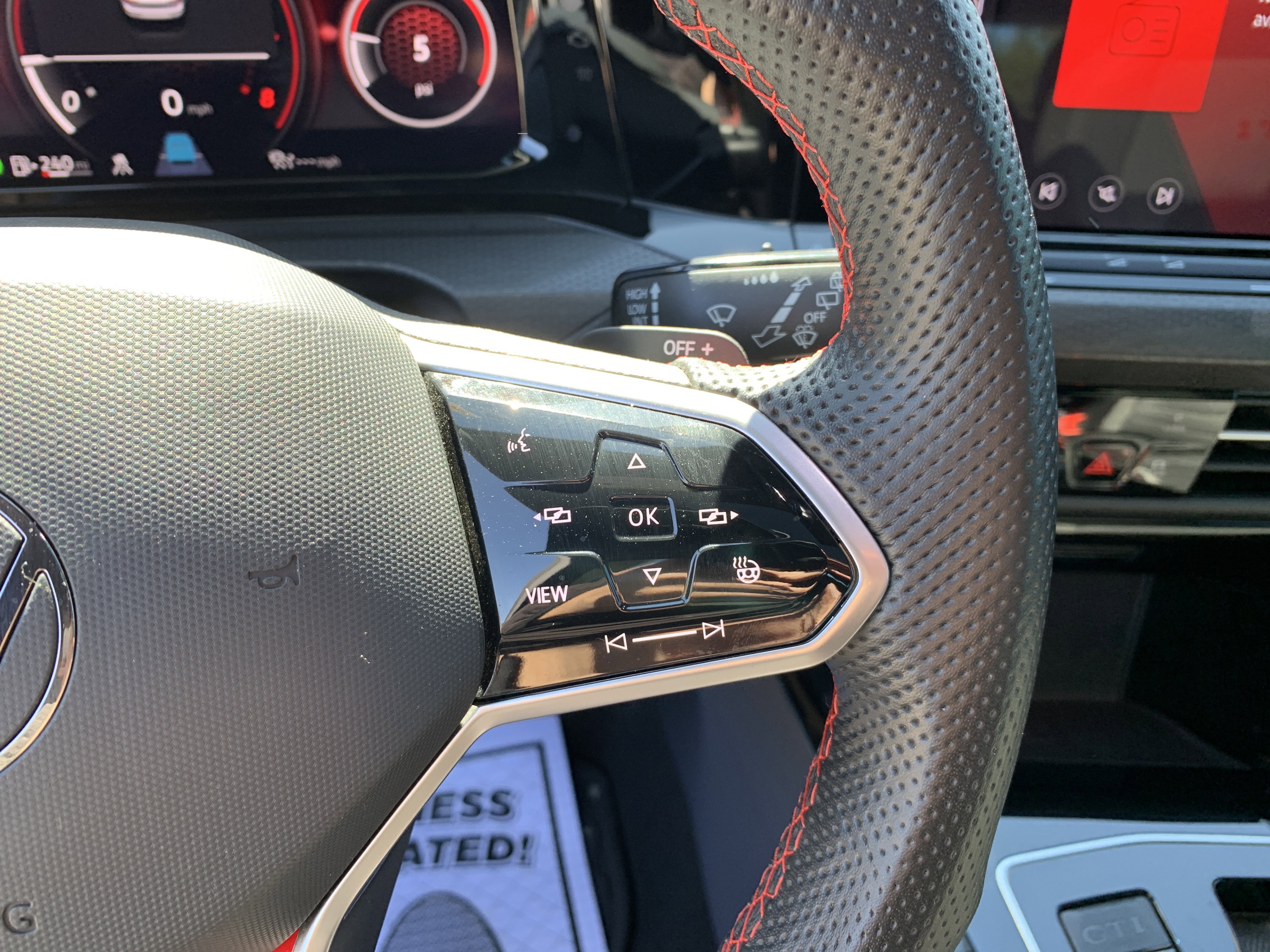 Used 2023 Volkswagen GTI SE w/ SE Leather Package FWD image 31