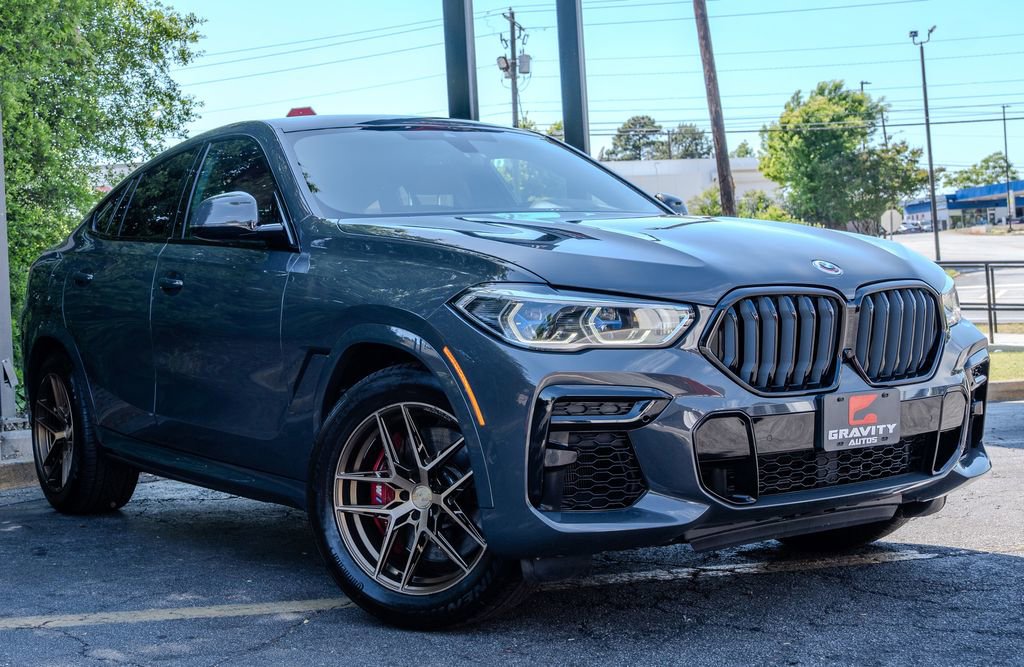 Used 2022 BMW X6 M50i w/ Executive Package AWD/4WD image 3