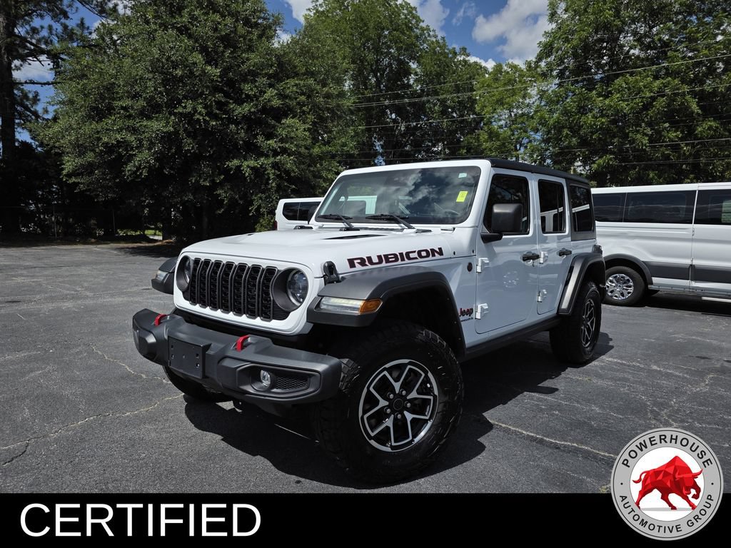 Used 2024 Jeep Wrangler Unlimited Rubicon AWD/4WD image 2