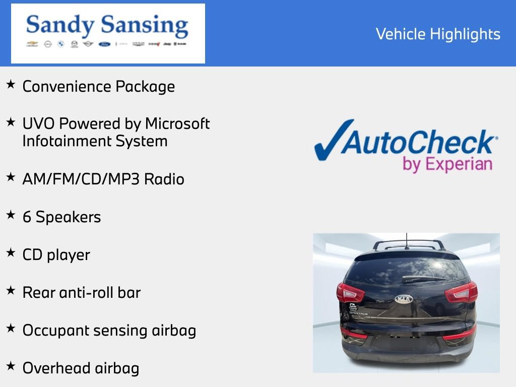 Used 2013 Kia Sportage LX w/ Convenience Pkg AWD/4WD image 7