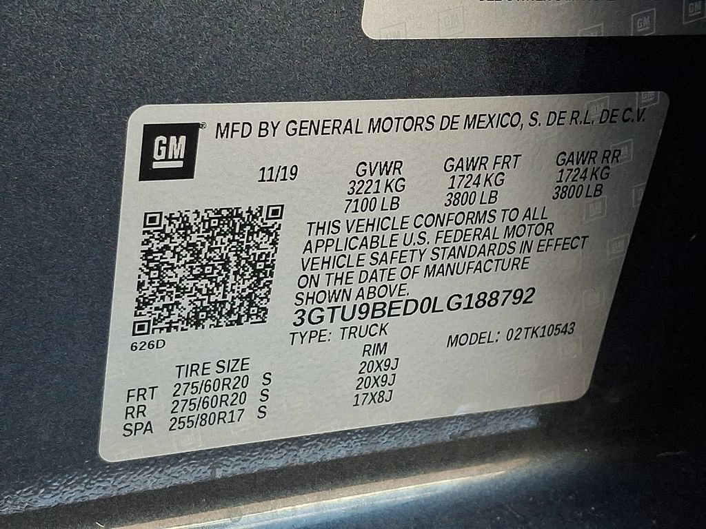 Used 2020 GMC Sierra 1500 SLE w/ SLE Value Package AWD/4WD image 27