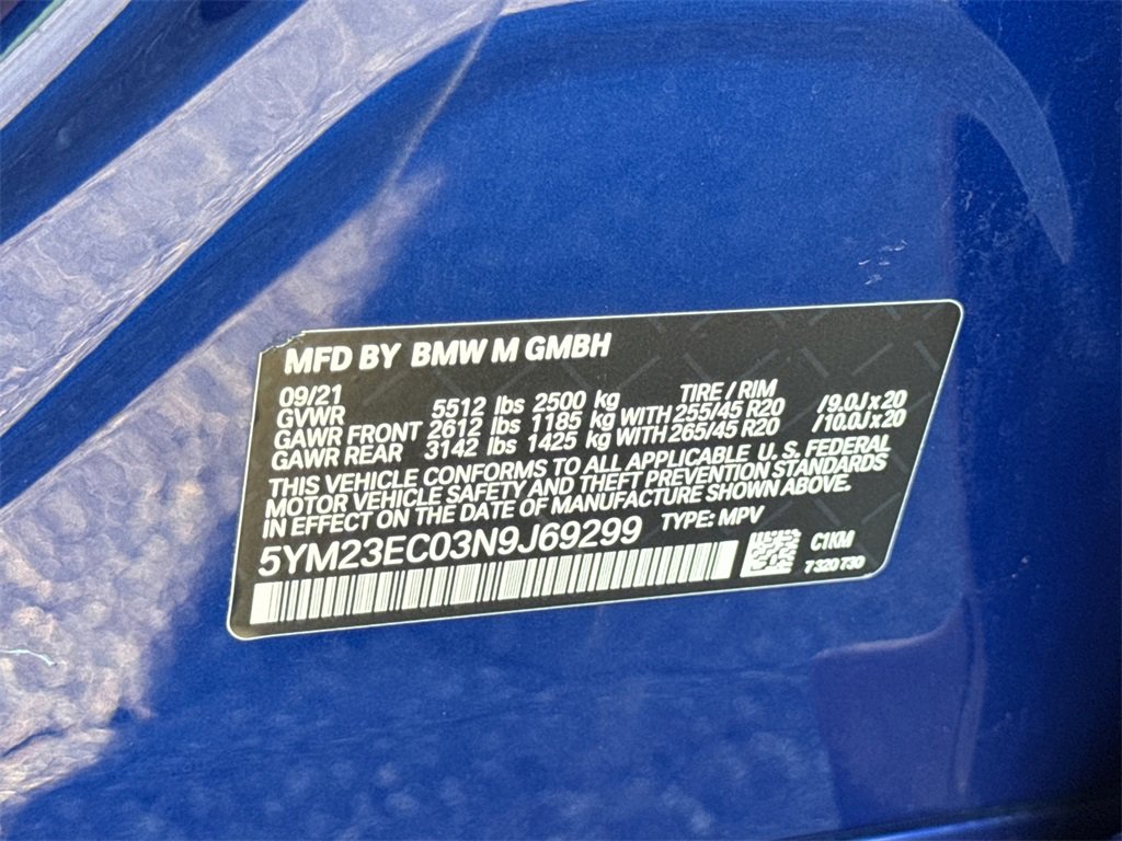 Used 2022 BMW X4 M w/ Executive Package image 35