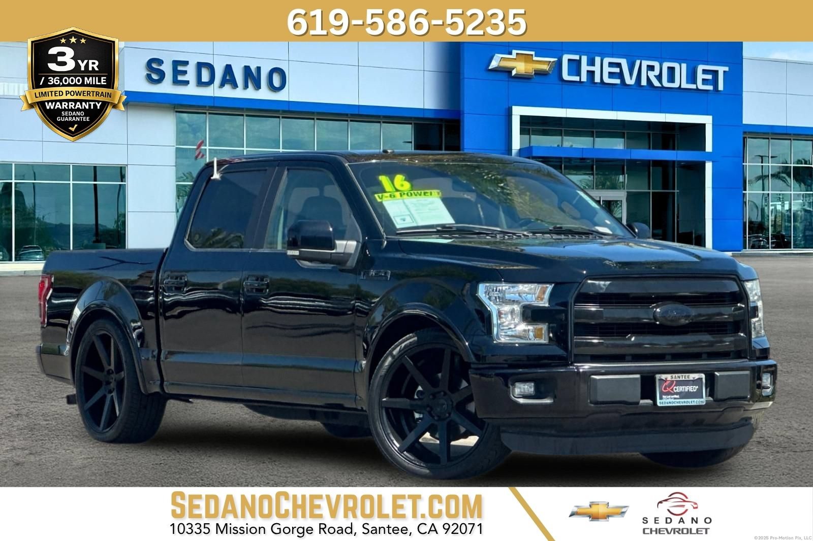 Used 2016 Ford F150 Lariat w/ Equipment Group 501A Mid