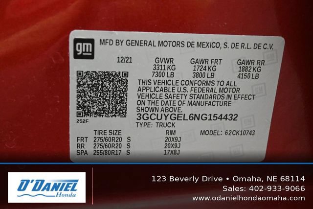 Used 2022 Chevrolet Silverado 1500 LTZ w/ LTZ Premium Package AWD/4WD image 46