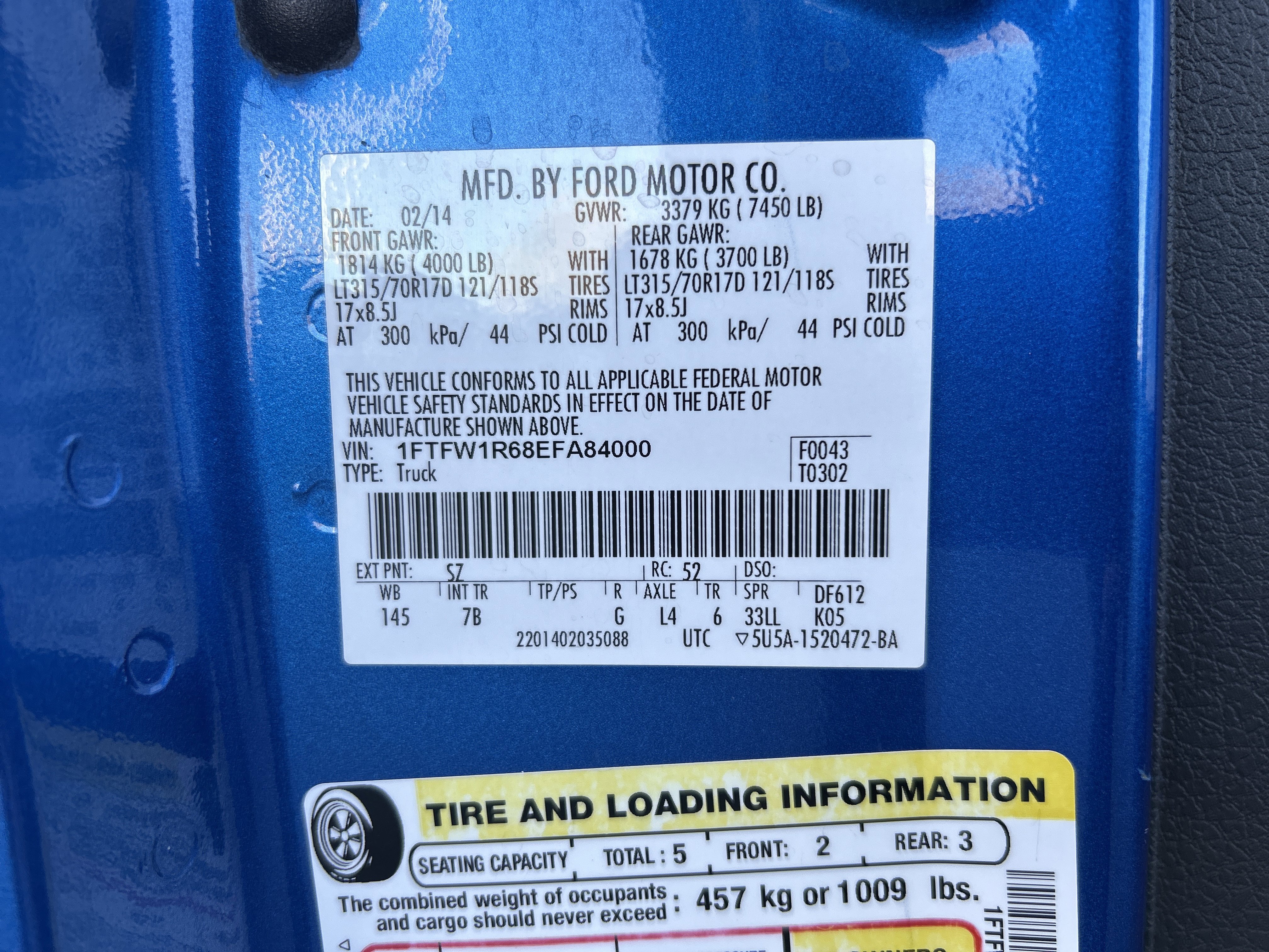 Used 2014 Ford F150 Raptor w/ Equipment Group 801A Luxury image 35