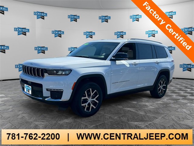 Certified 2023 Jeep Grand Cherokee L Limited w/ Luxury Tech Group II
