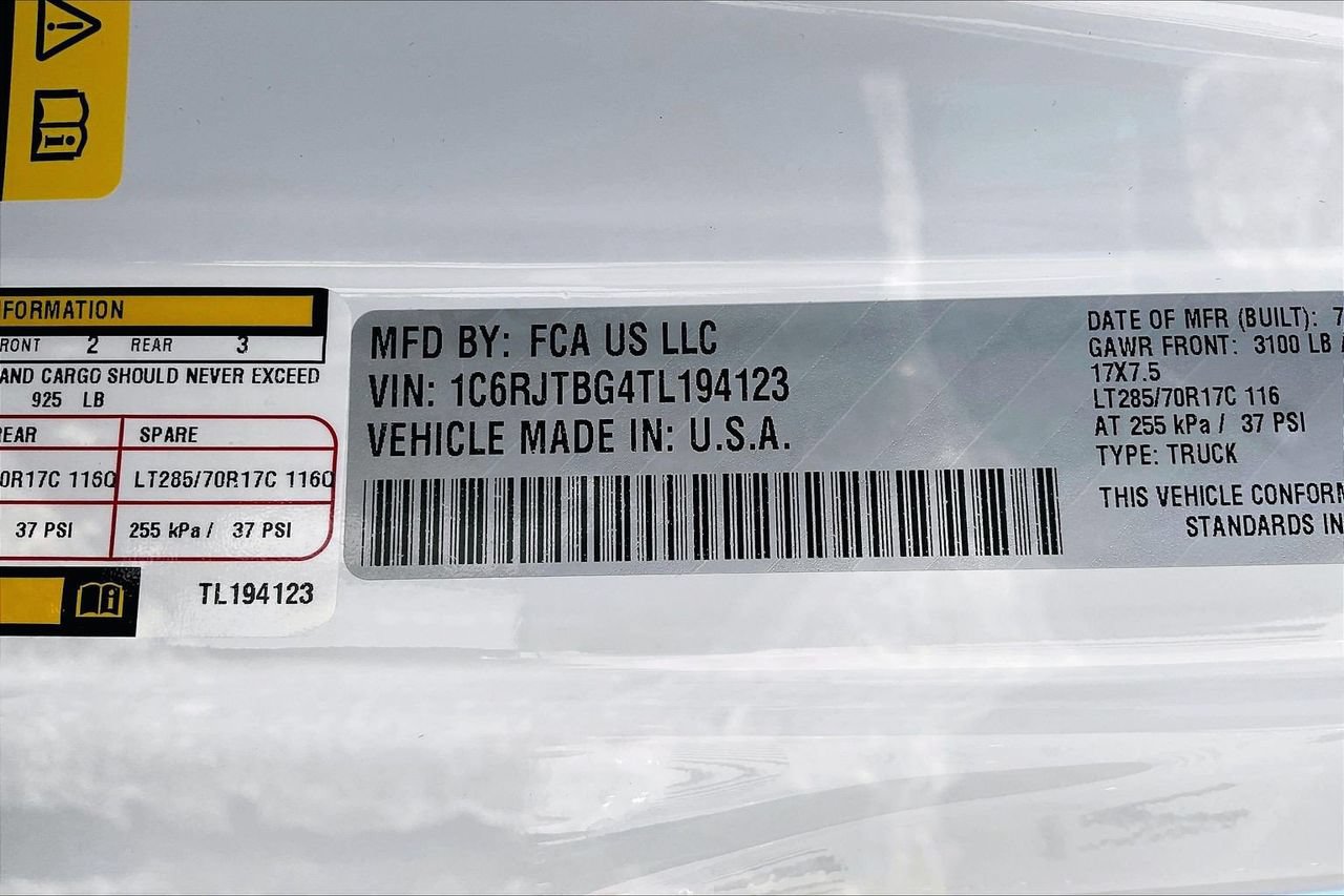 New 2026 Jeep Gladiator Rubicon AWD/4WD image 33