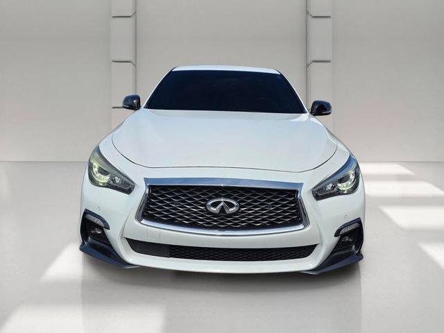 Used 2018 INFINITI Q50 Red Sport 400 w/ Proactive Package RWD image 8