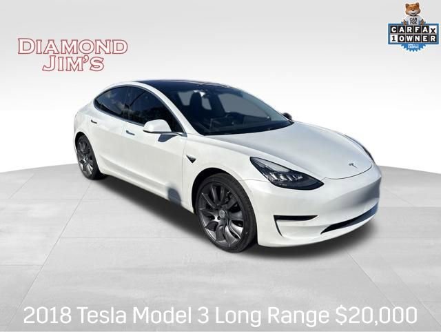 Used 2018 Tesla Model 3 Long Range RWD image 1